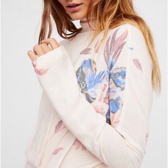 Hp Gemma Ivory Tunic Mini Dress By Free People Nwt Ivory Tunic Floral Print Tunic Clothes Design